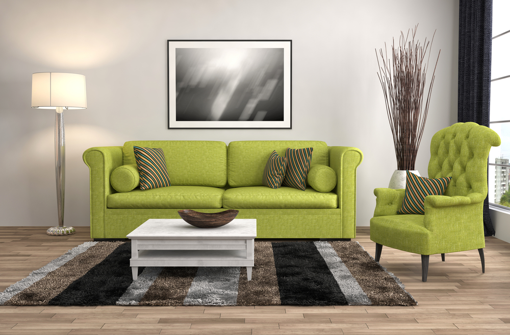 Por qué elegir un sofá de color verde